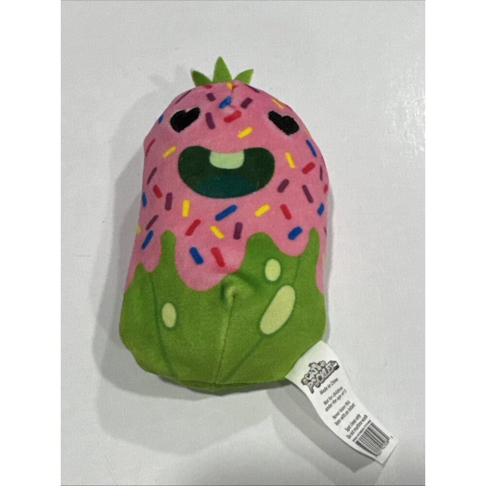 Cats vs Pickles Frosted Flo 187 Sprinkles Pickle Plush Bean Bag RP1